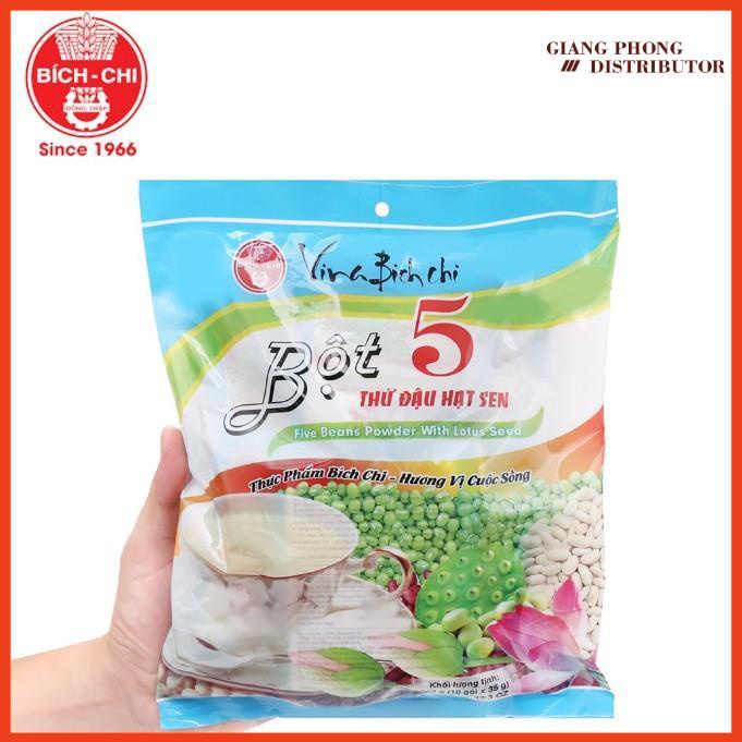 Bột 5 loại đậu hạt sen Bích Chi 350gr - Five Beans Powder With Lotus Seed