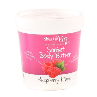 KEM DƯỠNG ẨM DÀNH CHO BODY Derma V10 Body Butter Sorbet Raspberry Ripple 200ml
