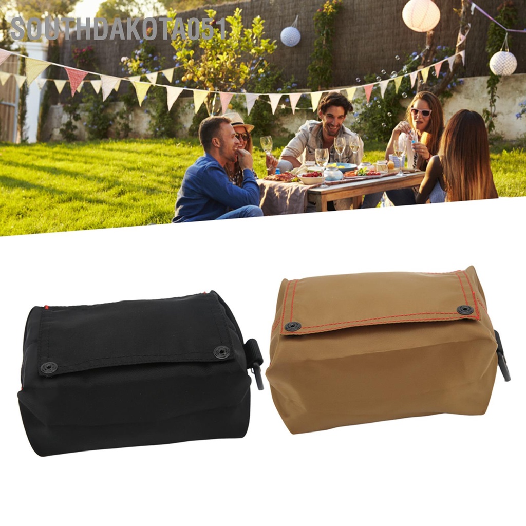 Southdakota051 Túi lưu trữ khăn ăn cổ điển không thấm nước ngoài trời đựng giấy ô tô di động cho du lịch cắm trại