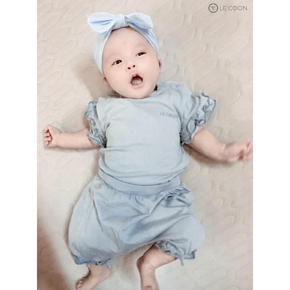 LE COON | Bộ Đồ Tay Bèo  3 tháng-3 tuổi [ babyboo]