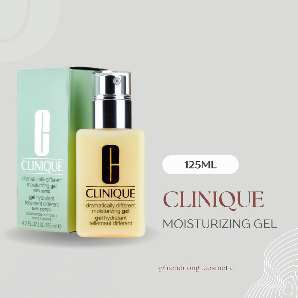 [Bill Mỹ - 125ML] Kem dưỡng vàng Clinique Dramatically Different Moisturizing Gel