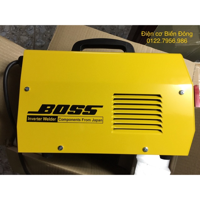 Tặng bó 20 que hàn Máy Hàn điện tử Boss ZX7-200G INVERTER model mới