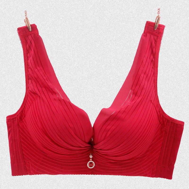 Lace Bra Thin Deep V Wireless Bras Plus Size U Back Wide Strap Brassiere C D Cup Women Underwear 34 36 38 40 50 | BigBuy360 - bigbuy360.vn