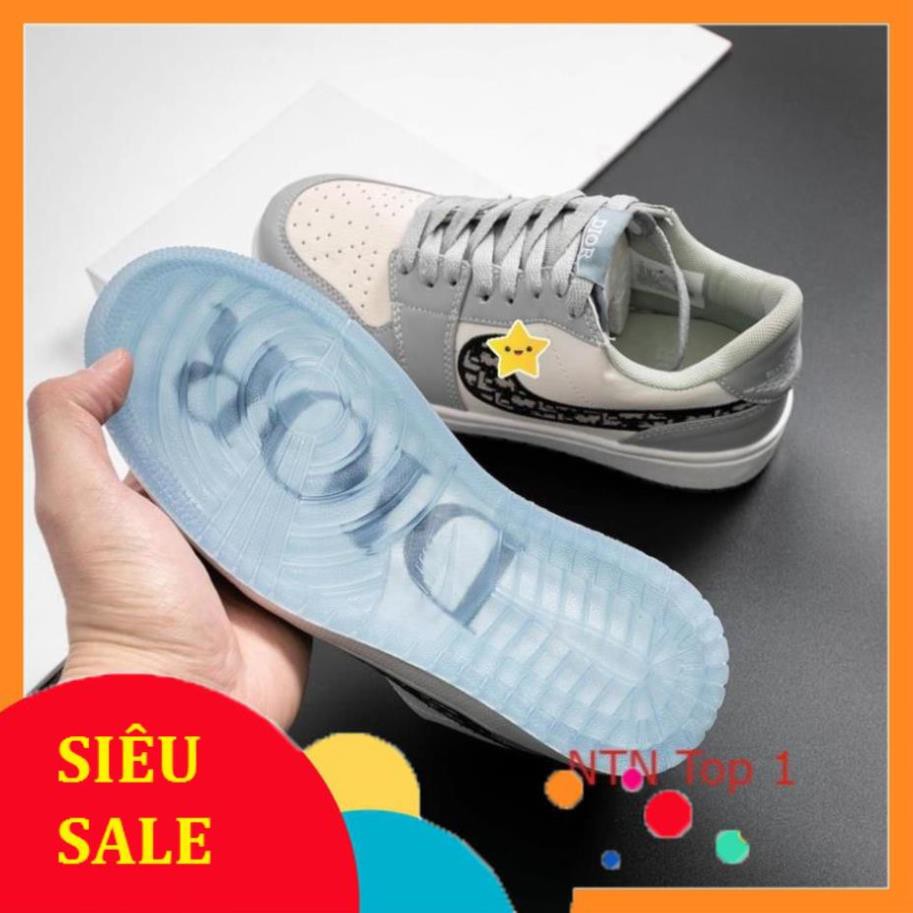 [Xả Kho] Giày Sneaker Trắng Xám Đen Nam Nữ Thời Trang Học Sinh Giá Rẻ Đẹp Đế Xanh 2021 Hot trend 2021