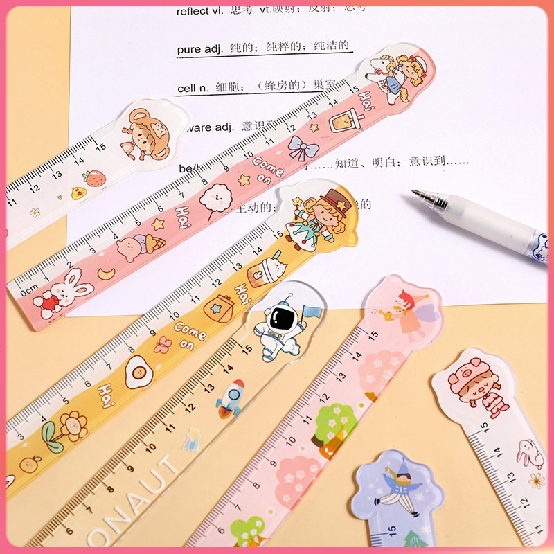 Thước Đo Hình Hoạt Hình Đặc Biệt 15Cm