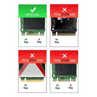 Box SSD M.2 SATA, M.2 NVMe USB-A-C 3.1 - BX16 BX77