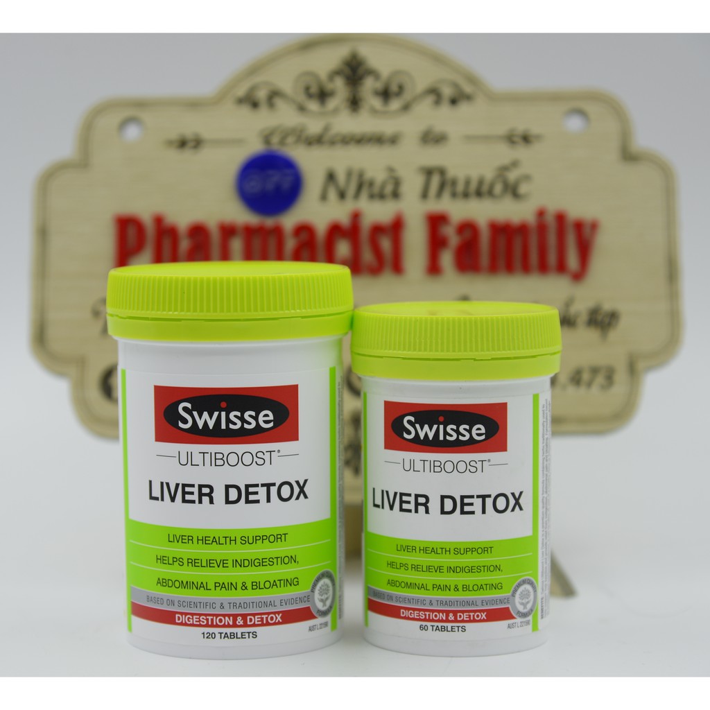Viên Uống Hỗ Trợ Thải Độc Gan [Úc] Swisse Liver Detox - 60 viên 120 viên | BigBuy360 - bigbuy360.vn