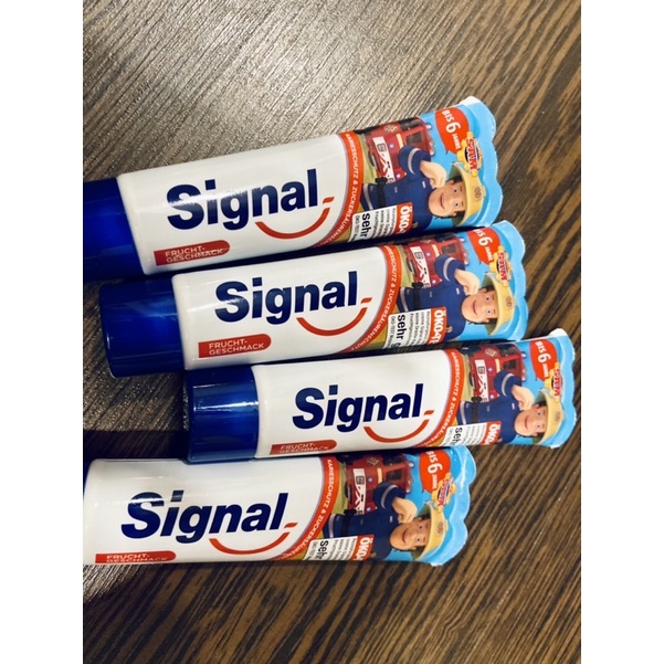 (Hàng xách tay Đức) Kem Đánh Răng Signal Cho Bé 1-6 Tuổi, 50 ml