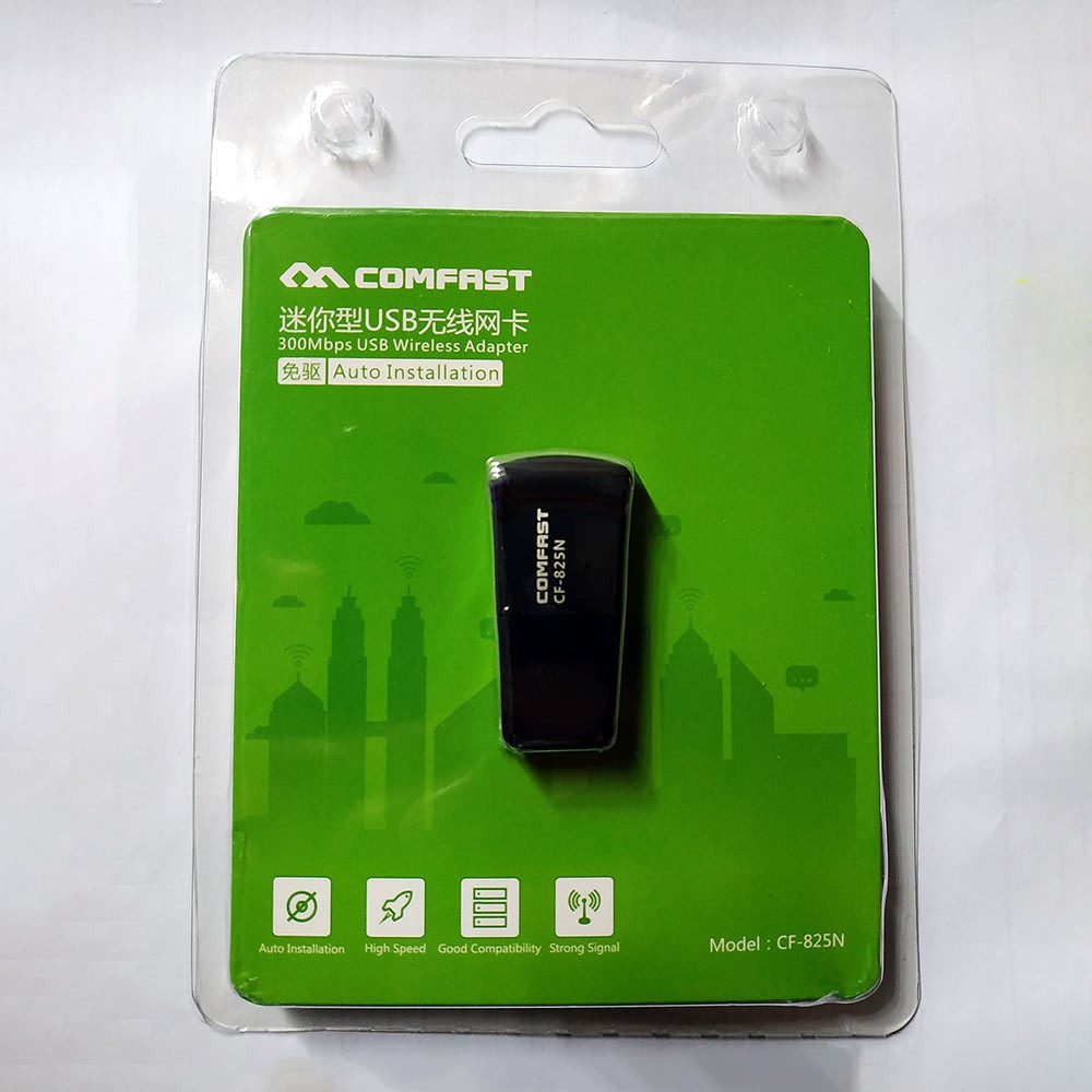 USB Wifi Comfast 300Mbps - Thu Phát Wifi Tốc Độ Cao - Tương thích mọi thiết bị - Tiện Dụng