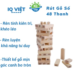 BỘ RÚT GỖ SỐ 48 THANH LOẠI ĐẸP [ IQ 96 ]