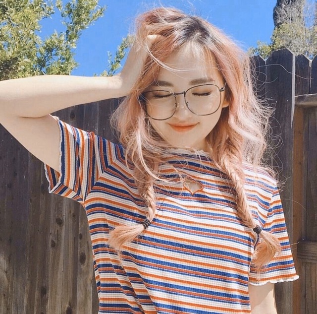 ÁO CROPTOP SỌC CUT OUT ( KÈM HÌNH THẬT )