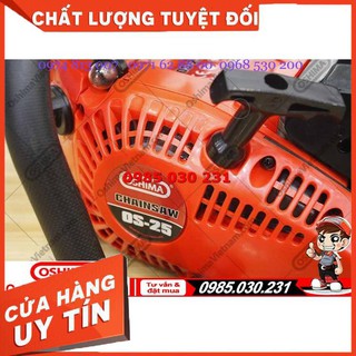 Cưa xích Oshima OS 25 Siêu giảm giá l Bảo hành 1 năm