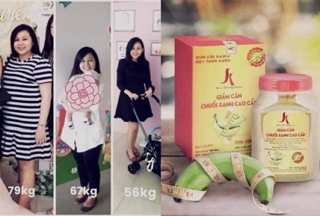 Giảm cân chuối xanh cao cấp tặng kèm thước dây | BigBuy360 - bigbuy360.vn