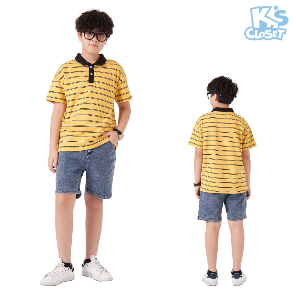 Áo Polo trẻ em K'S CLOSET chất vải mềm mịn, thoáng khí, kiểu dáng năng động KT23THS/ KT17TWS/ KT91TWS/ E120ONS TMĐT