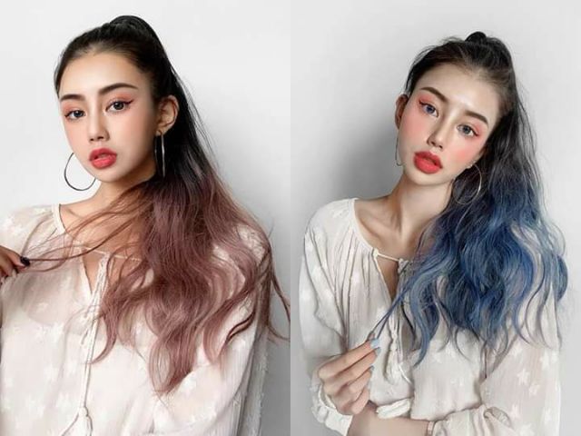 Tóc ngoặm omprer xù sóng