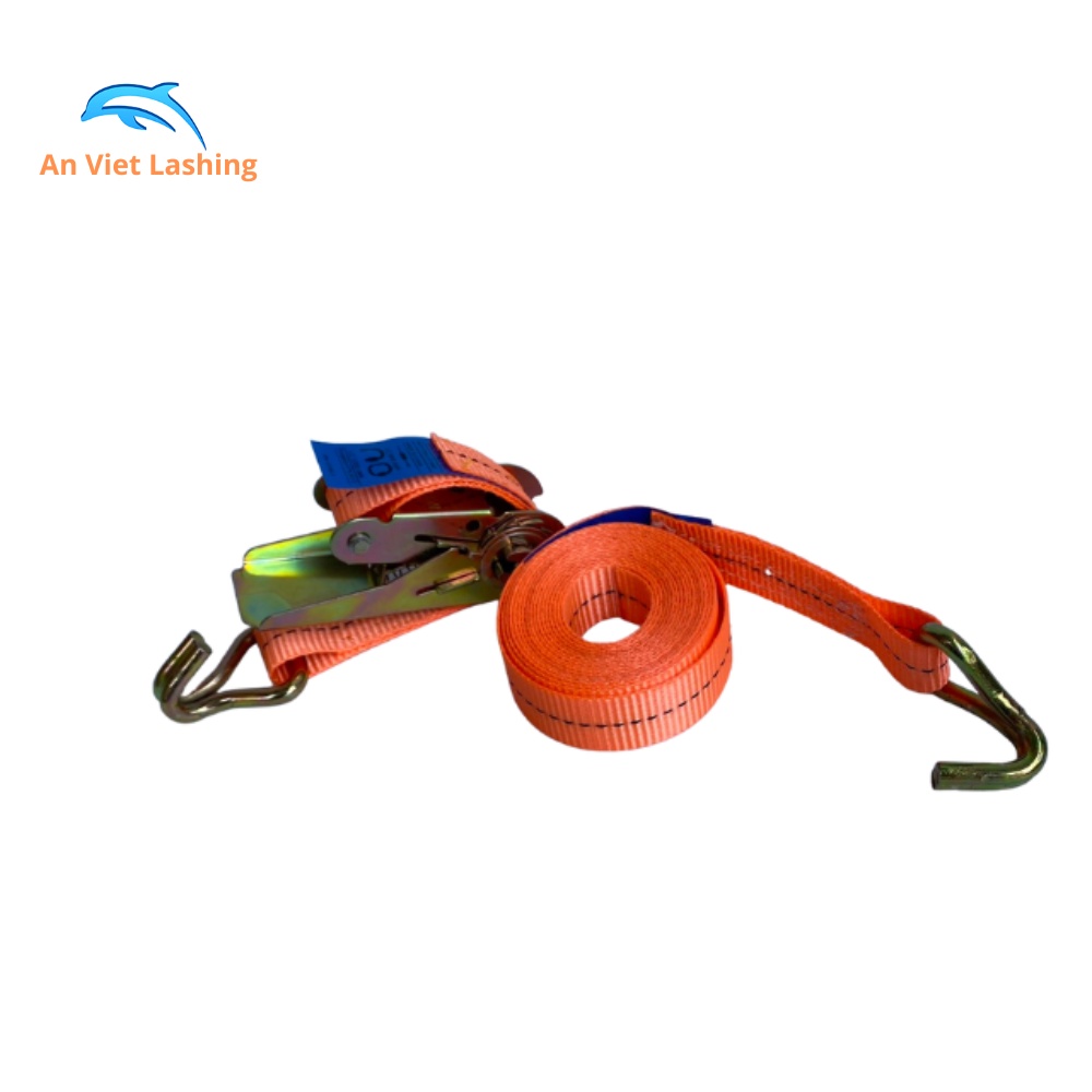 Bộ dây tăng đơ buộc hàng bản 25mm tải trọng 800kg  1.2M 2M 3M 5M 6M 8M 10M 12M