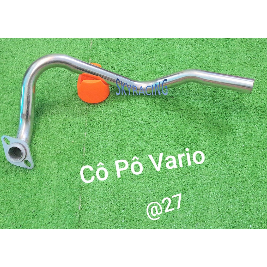 Cổ pô inox 304 gắn pô zin xe Vario