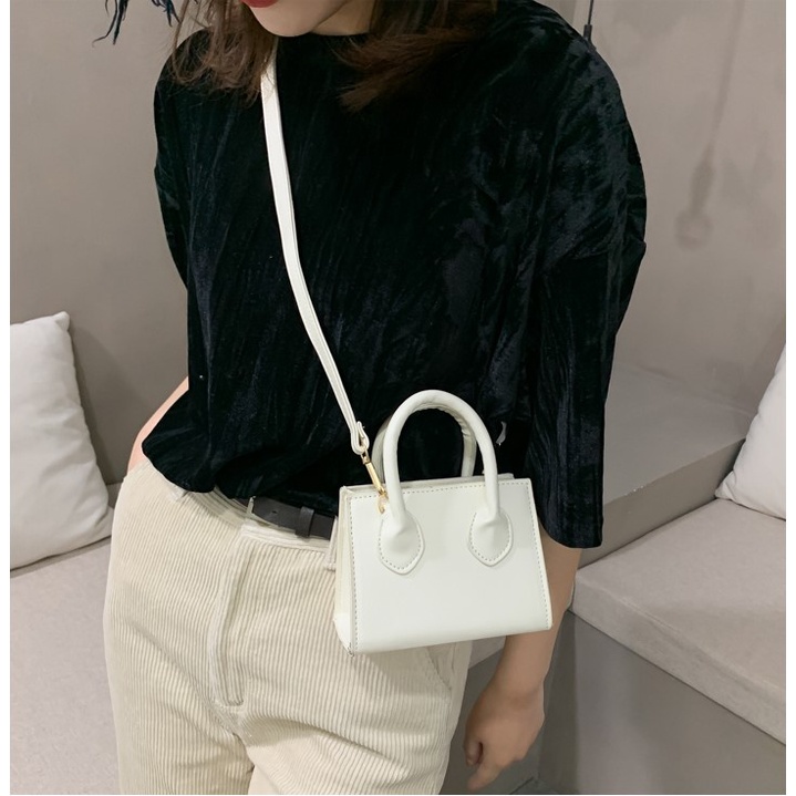 Túi xách nữ đeo vai đeo chéo mini chất da mềm mịn Capucha T88