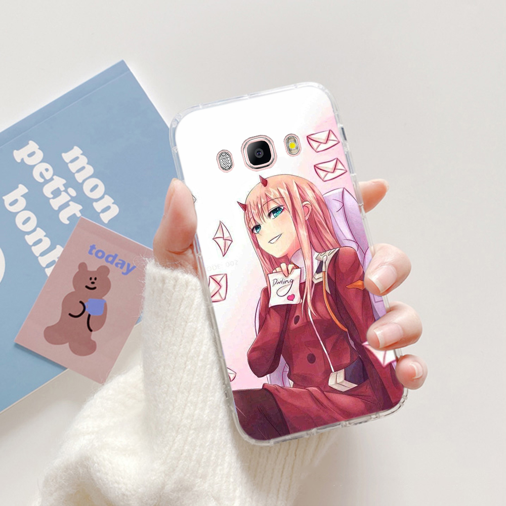 Samsung J2 Prime J4 2018 Core J5 Prime J6 Pluse J7 J8 TPU transparent Soft case 20GBY franxx wiki zero two anime