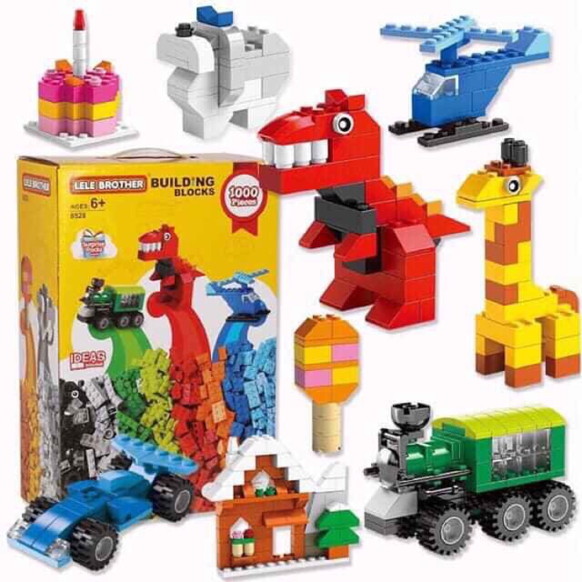 Bộ lego lắp ráp 1000 chi tiết.