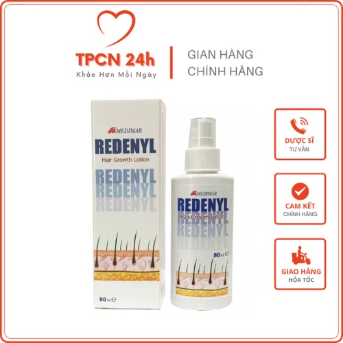 Redenyl Lotion - Xịt dưỡng tóc và kích thích mọc tóc