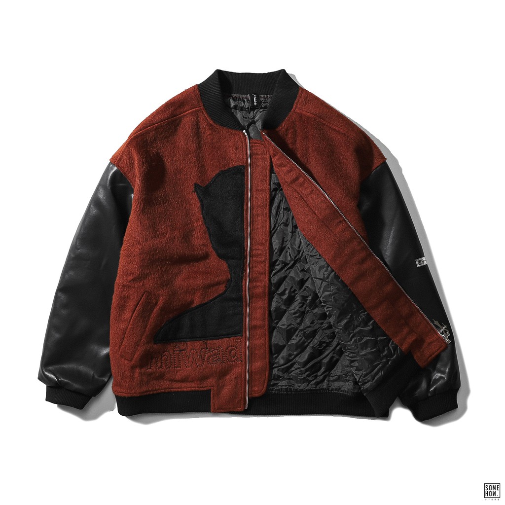 [Mã FAMALLT5 giảm 15% đơn 150K] Áo Khoác Bomber INF Tay Phối Da Hình | BigBuy360 - bigbuy360.vn