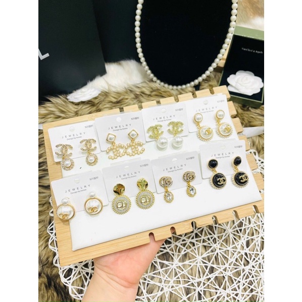 Khuyên tai bông tai nữ hãng cao cấp