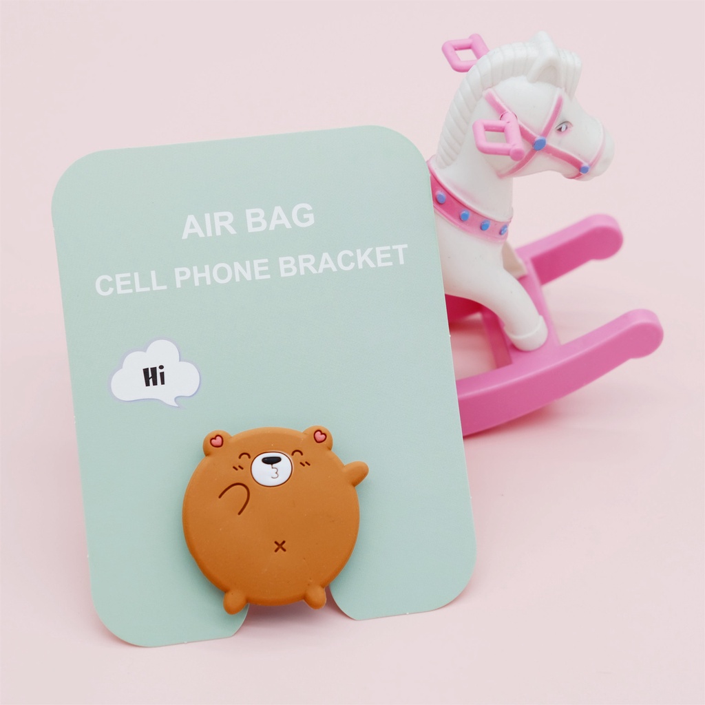 pop socket Miếng dán đỡ điện thoại hình thú siêu dễ thương | BigBuy360 - bigbuy360.vn