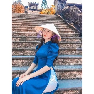 Áo dài kem quần  còn size m