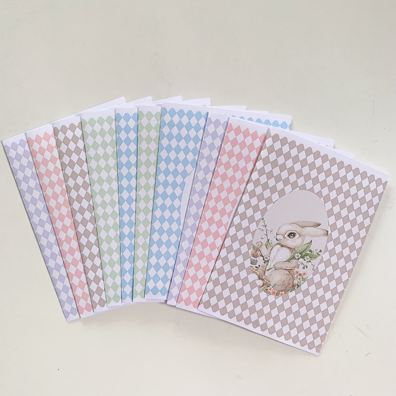 Set 10 túi giấy mini 15x10cm hoạ tiết hàn quốc