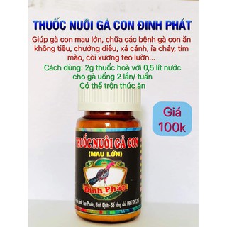 thuốc bổ gà con