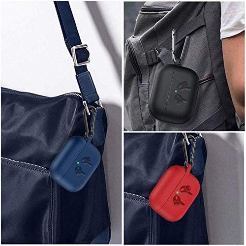 Vỏ bọc bảo vệ hộp sạc tai nghe không dây for Airpods Pro bằng chất liệu silicon mềm tiện dụng