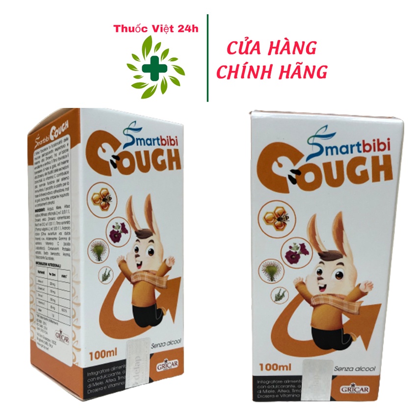 Smartbibi Cough Chai 100ml bảo vệ cổ họng cho bé - Thuocviet24h