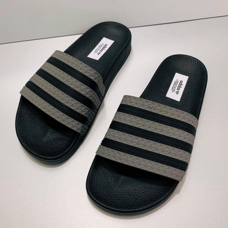 Dép Unisex Thời Trang,Dép Nam Quai Ngang Adidas Đế Cao Su Đơn Giản