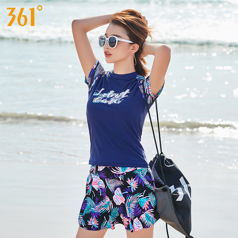 Bộ đồ bơi 361DEGREE che bụng ôm dáng phong cách Hàn Quốc mới 2020 dành cho nữ | BigBuy360 - bigbuy360.vn