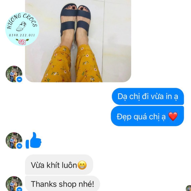 [Hàng chuẩn] Sandal Cross Brookly.n, cao gót 5p màu navy cao cấp