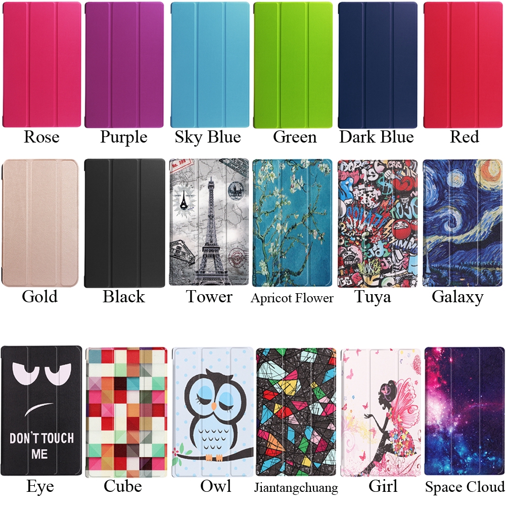 Bao da máy tính bảng họa tiết đa dạng đáng yêu cho Amazon kindle fire HD10 2017 2019