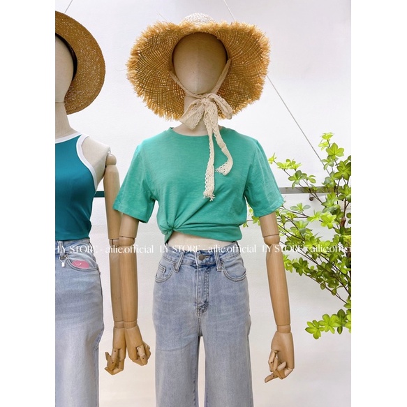 ÁO THUN COTTON SỚ GỖ - CO GIÃN 4C