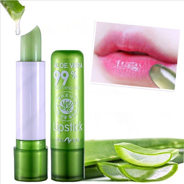 Son dưỡng môi nha đam Tanako Lipstick 99% màu hồng môi baby