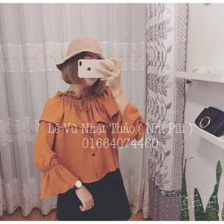Áo trễ vai bào thiết kế