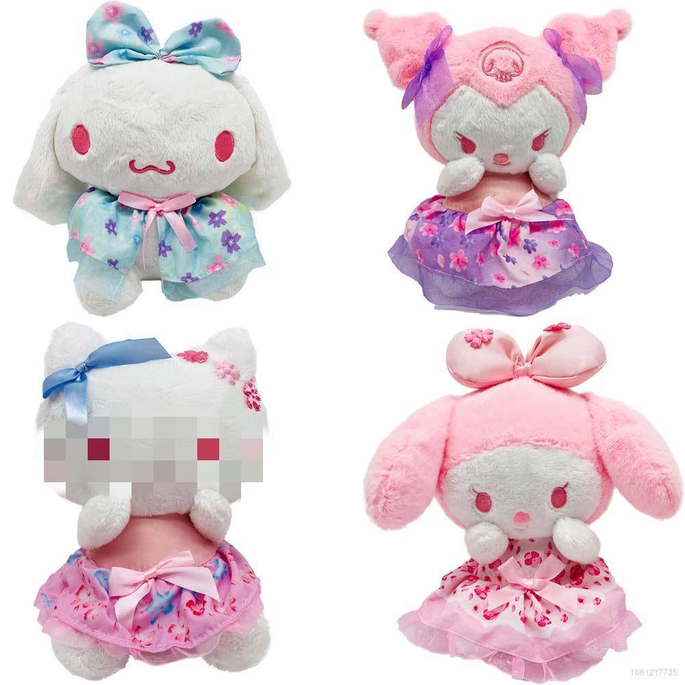 SANRIO Thú Nhồi Bông Hình Cinnamoroll Kuromi Hello Kitty Mymelody Dễ Thương