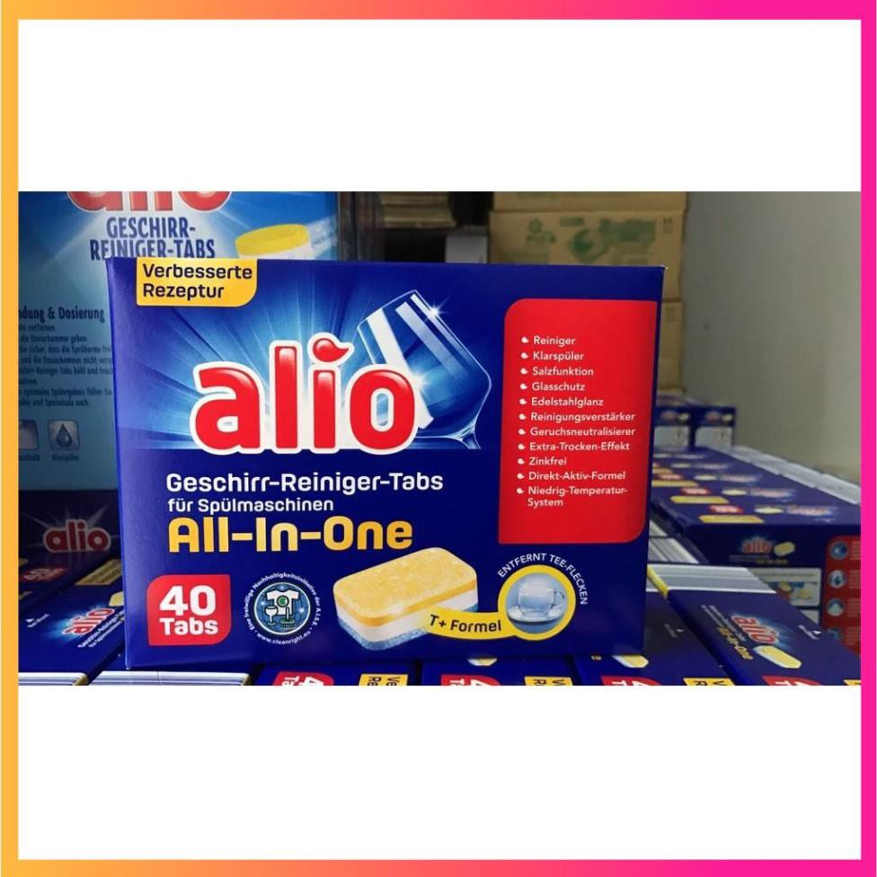 [ Yams Mart ] Combo Viên rửa bát Alio All in one 80 viên