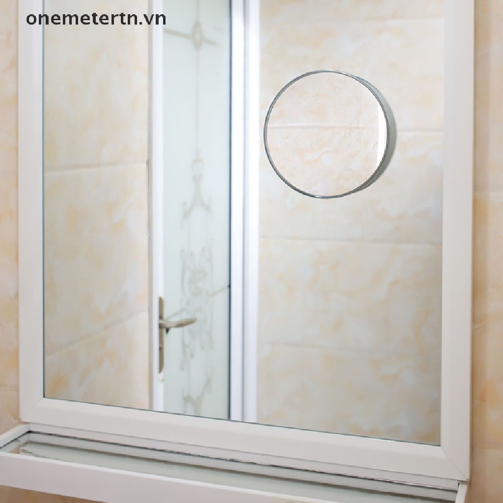1 Gương Trang Điểm Phóng Đại 20X Kèm 3 Giác Hút Tiện Dụng