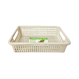 Rổ nhựa chữ nhật TỰ LẬP - 31cm