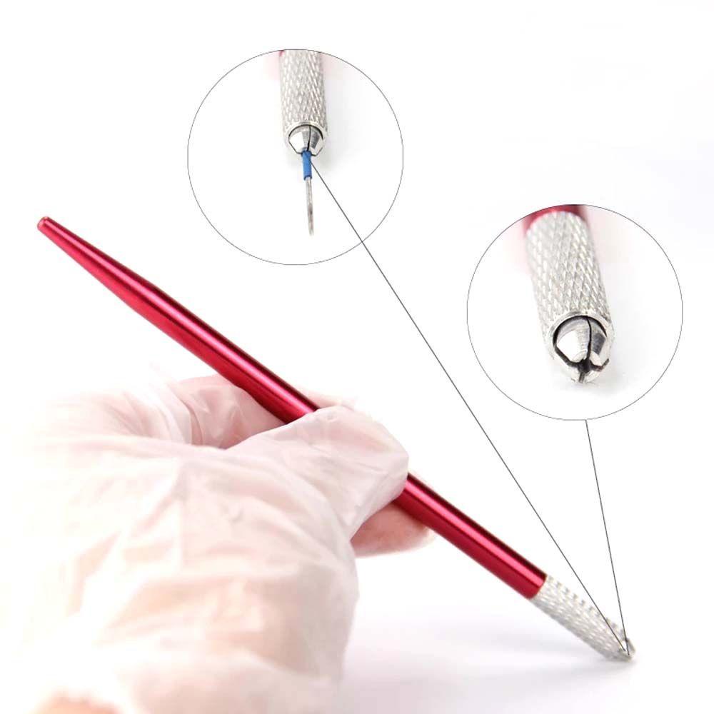Bút Xăm Lông Mày Vĩnh Viễn Bằng Hợp Kim Nhôm Cho Nữ Giá Đỡ