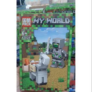 Bộ lắp ráp lego My world nhỏ