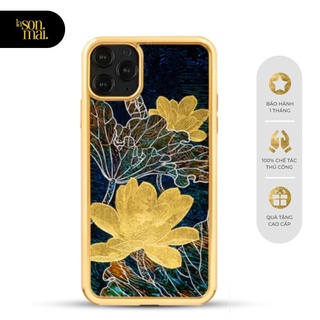 Ốp điện thoại cho iPhone 11 Pro Bông Sen Trong Giếng Ngọc thương hiệu La Sonmai
