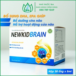 NewKid Brain - Bổ sung DHA, EPA giúp bổ dưỡng cho não, hỗ trợ hoạt động của não