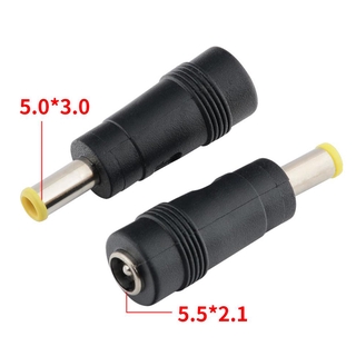 Bộ 2 đầu kết nối dc 5.5x2.1mm lỗ cắm sang đầu cắm 5.5x3.0mm
