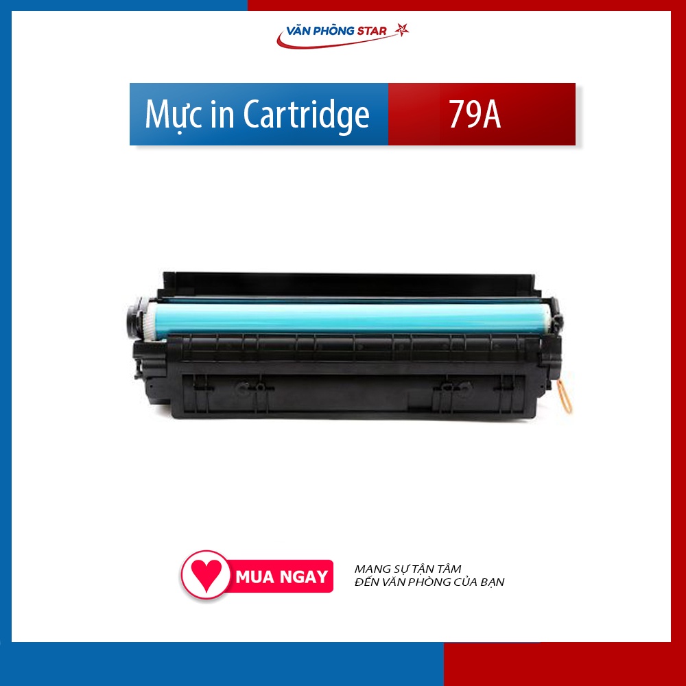 Hộp mực 79A Cartridge CF279A dùng cho Máy in HP Pro M12a, M12w, M26a, M26nw dung lượng 1.000 trang Bảo hành 1 đổi 1